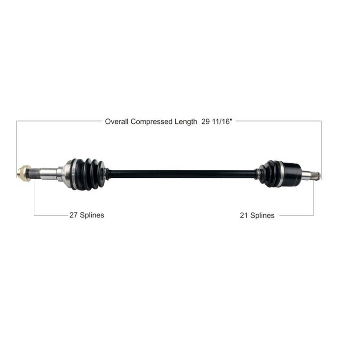 TYTANEUM OE REPLACEMENT CV AXLE YAMAHA FRONT LEFT / RIGHT