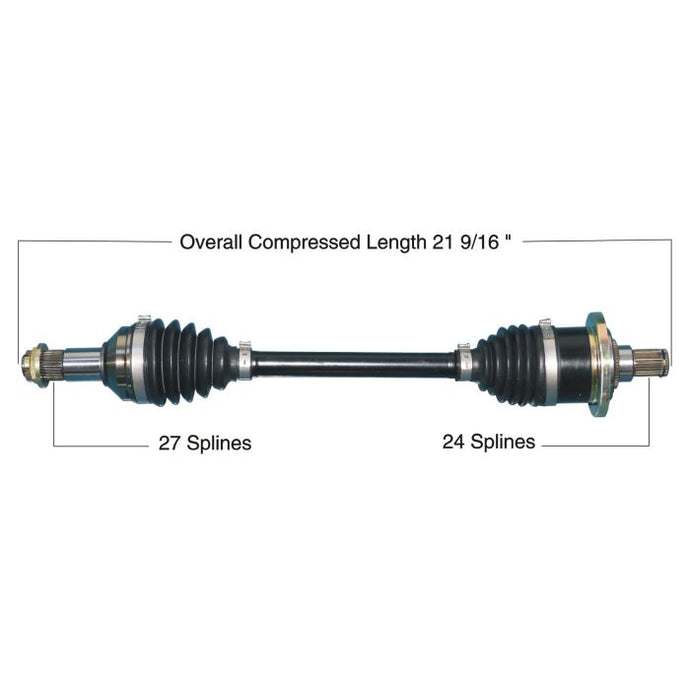 TYTANEUM HEAVY DUTY CV AXLE ARCTIC CAT FRONT LEFT