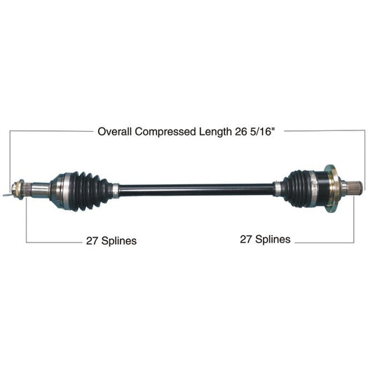 TYTANEUM HEAVY DUTY CV AXLE ARCTIC CAT REAR LEFT / RIGHT