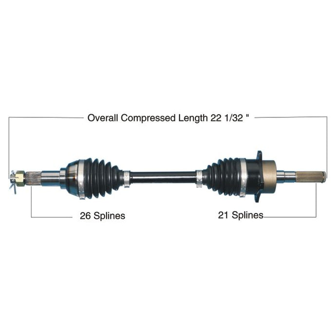 TYTANEUM HEAVY DUTY CV AXLE CAN-AM FRONT LEFT