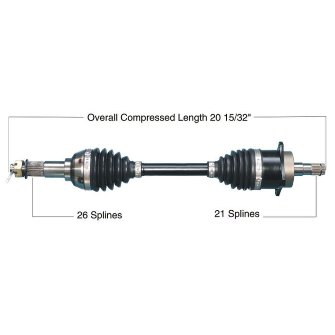 TYTANEUM HEAVY DUTY CV AXLE CAN-AM FRONT RIGHT