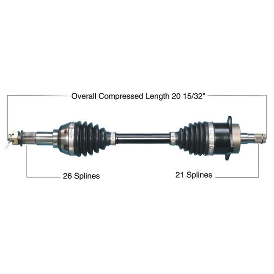 TYTANEUM HEAVY DUTY CV AXLE CAN-AM FRONT RIGHT