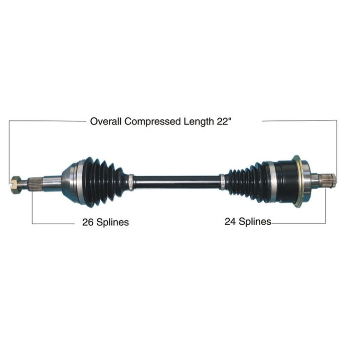 TYTANEUM HEAVY DUTY CV AXLE CAN-AM REAR LEFT