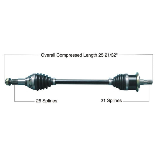 TYTANEUM HEAVY DUTY CV AXLE CAN-AM FRONT LEFT