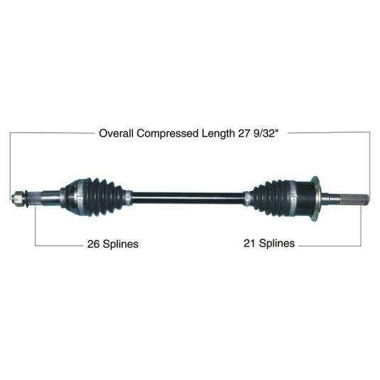 TYTANEUM HEAVY DUTY CV AXLE CAN-AM FRONT RIGHT