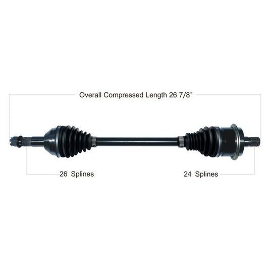 TYTANEUM HEAVY DUTY CV AXLE CAN-AM REAR LEFT / RIGHT