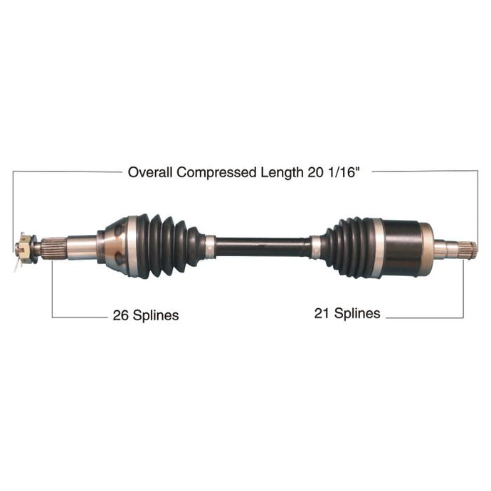 TYTANEUM HEAVY DUTY CV AXLE CAN-AM FRONT LEFT