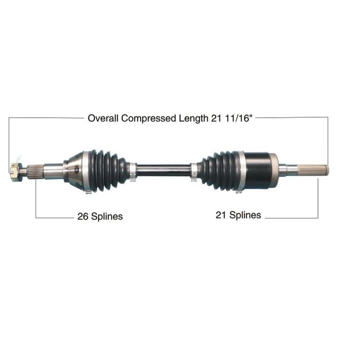 TYTANEUM HEAVY DUTY CV AXLE CAN-AM FRONT RIGHT