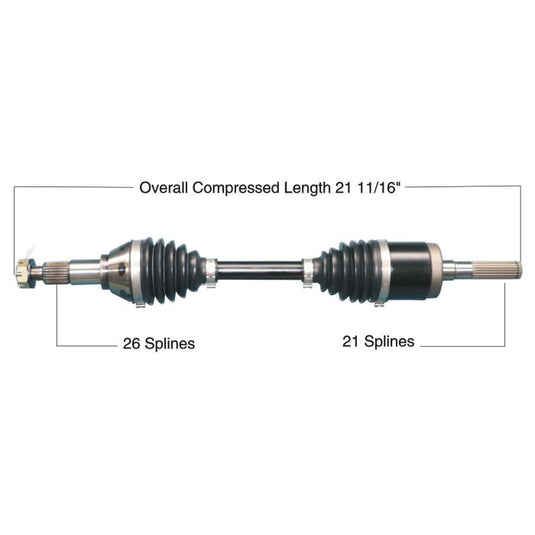 TYTANEUM HEAVY DUTY CV AXLE CAN-AM FRONT RIGHT
