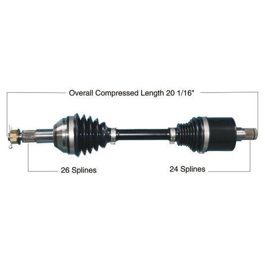TYTANEUM HEAVY DUTY CV AXLE CAN-AM REAR RIGHT