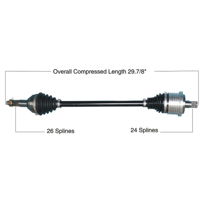 TYTANEUM HEAVY DUTY CV AXLE CAN-AM REAR LEFT / RIGHT