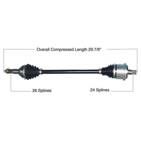 TYTANEUM HEAVY DUTY CV AXLE CAN-AM REAR LEFT / RIGHT