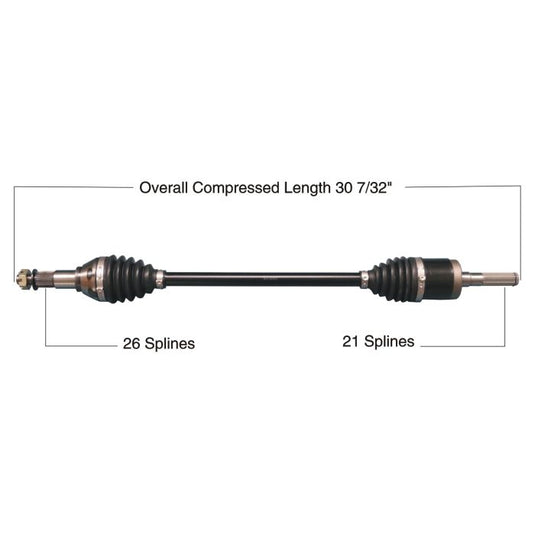 TYTANEUM HEAVY DUTY CV AXLE CAN-AM FRONT RIGHT