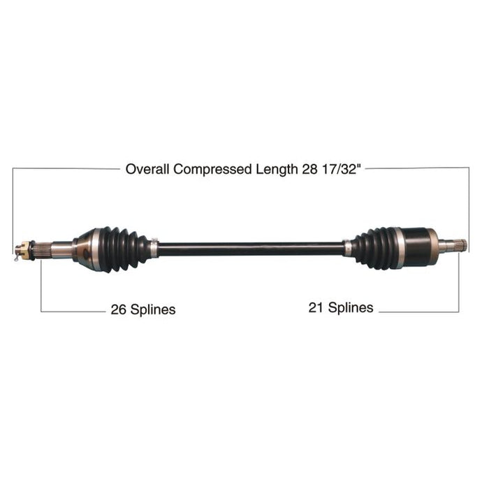 TYTANEUM HEAVY DUTY CV AXLE CAN-AM FRONT LEFT