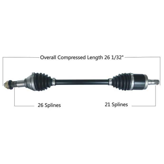 TYTANEUM HEAVY DUTY CV AXLE CAN-AM FRONT LEFT