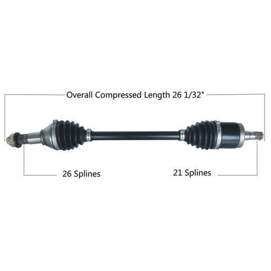 TYTANEUM HEAVY DUTY CV AXLE CAN-AM FRONT LEFT