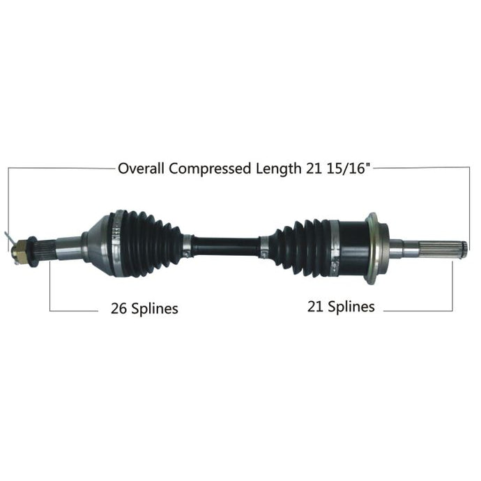 TYTANEUM HEAVY DUTY CV AXLE CAN-AM FRONT RIGHT