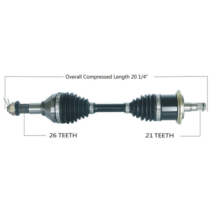 TYTANEUM HEAVY DUTY CV AXLE CAN-AM FRONT LEFT