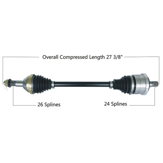 TYTANEUM HEAVY DUTY CV AXLE CAN-AM REAR LEFT / RIGHT
