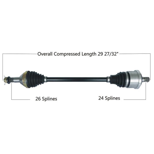 TYTANEUM HEAVY DUTY CV AXLE CAN-AM REAR LEFT / RIGHT