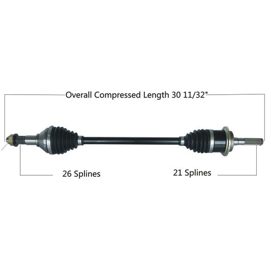 TYTANEUM HEAVY DUTY CV AXLE CAN-AM FRONT RIGHT