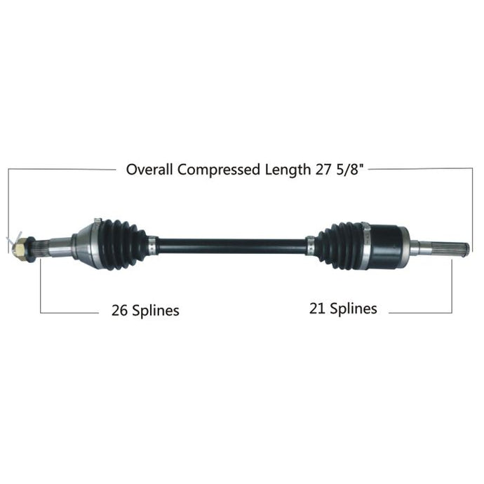 TYTANEUM HEAVY DUTY CV AXLE CAN-AM FRONT RIGHT