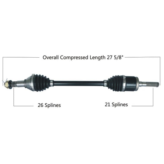 TYTANEUM HEAVY DUTY CV AXLE CAN-AM FRONT RIGHT