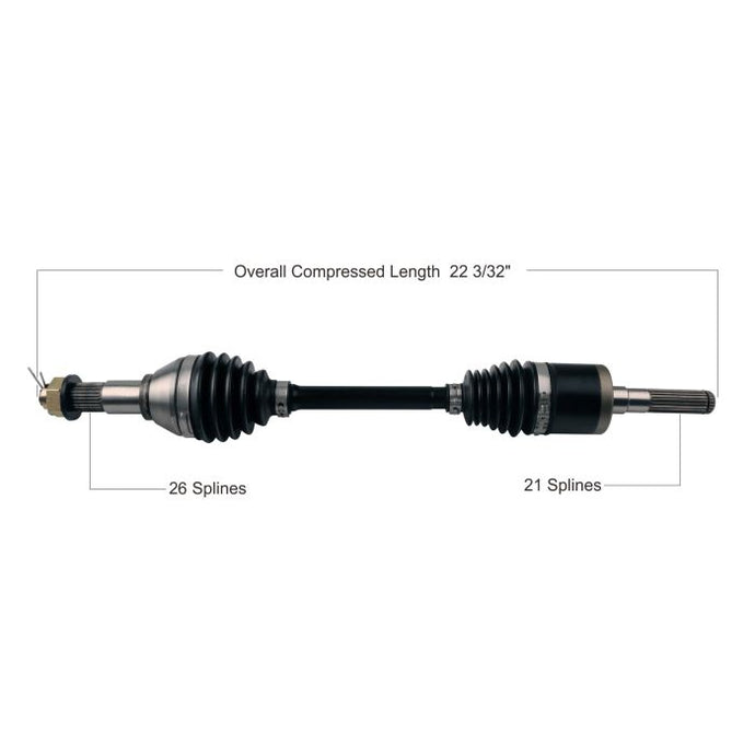 TYTANEUM HEAVY DUTY CV AXLE CAN-AM FRONT RIGHT