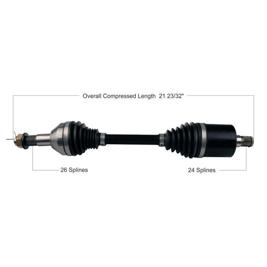 TYTANEUM HEAVY DUTY CV AXLE CAN-AM REAR LEFT
