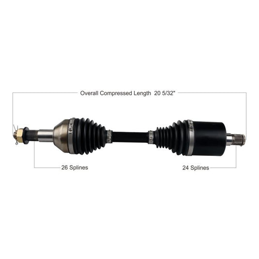 TYTANEUM HEAVY DUTY CV AXLE CAN-AM REAR RIGHT
