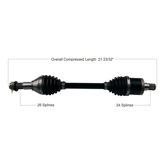 TYTANEUM HEAVY DUTY CV AXLE CAN-AM REAR LEFT
