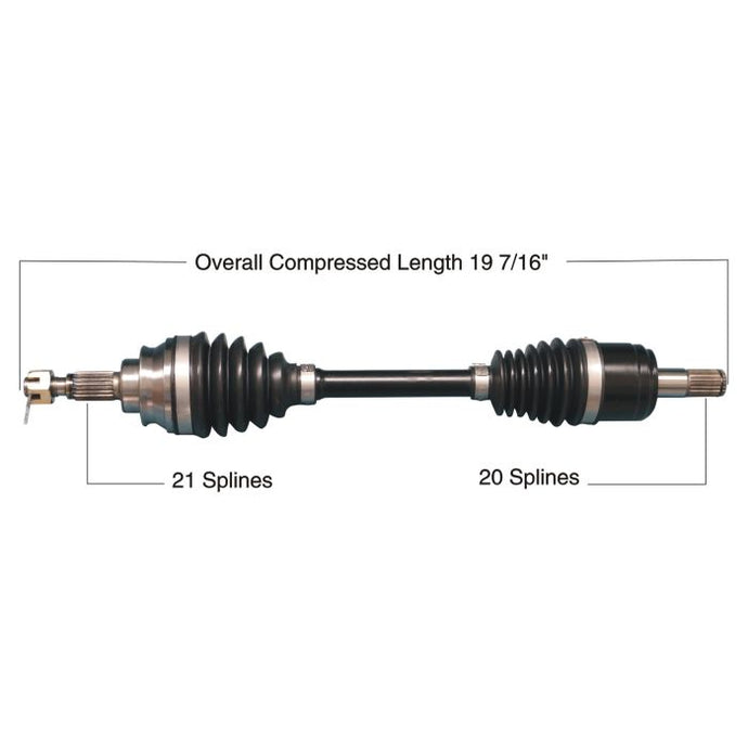 TYTANEUM HEAVY DUTY CV AXLE HONDA FRONT RIGHT