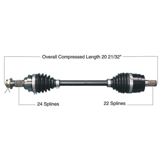 TYTANEUM HEAVY DUTY CV AXLE HONDA REAR LEFT / RIGHT