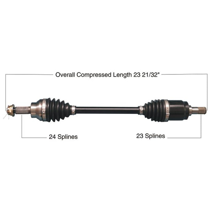 TYTANEUM HEAVY DUTY CV AXLE HONDA FRONT RIGHT