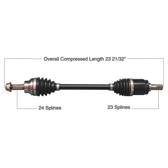 TYTANEUM HEAVY DUTY CV AXLE HONDA FRONT RIGHT