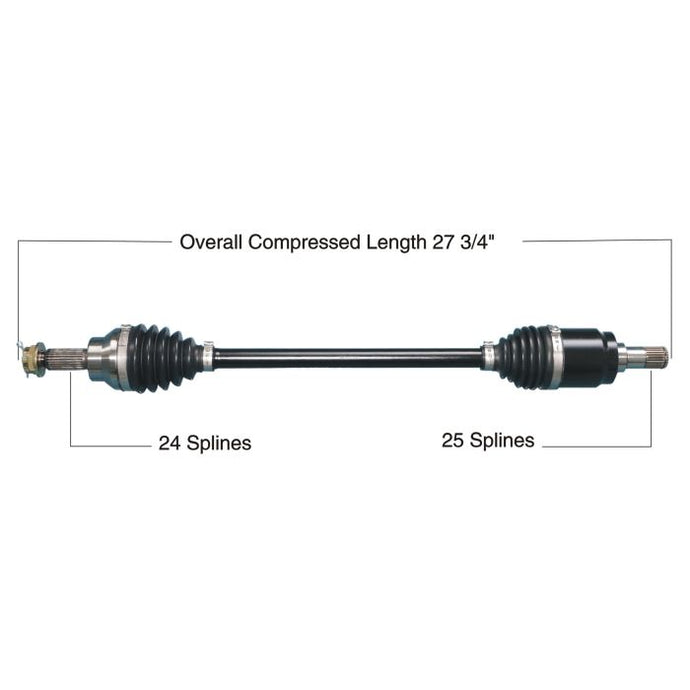 TYTANEUM HEAVY DUTY CV AXLE HONDA FRONT LEFT