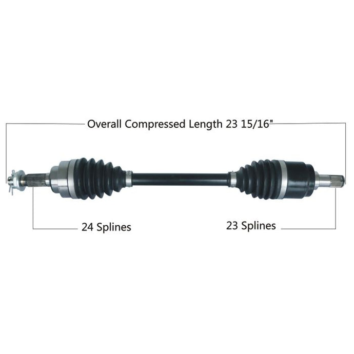TYTANEUM HEAVY DUTY CV AXLE HONDA FRONT RIGHT