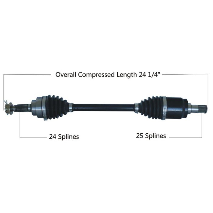 TYTANEUM HEAVY DUTY CV AXLE HONDA REAR LEFT