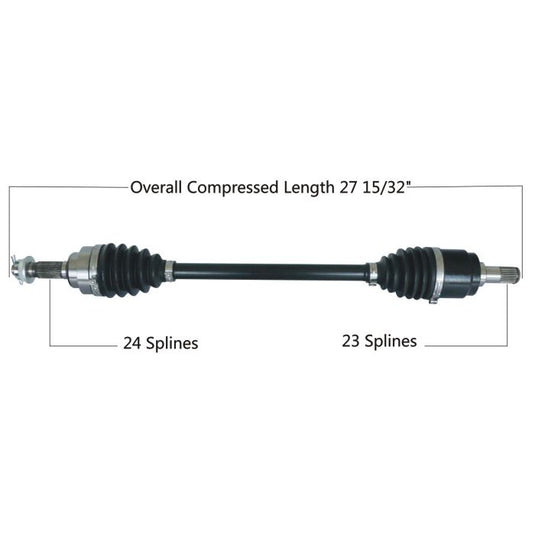 TYTANEUM HEAVY DUTY CV AXLE HONDA REAR RIGHT