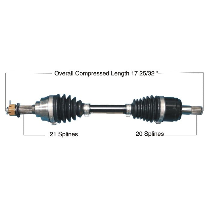 TYTANEUM HEAVY DUTY CV AXLE KAWASAKI FRONT RIGHT