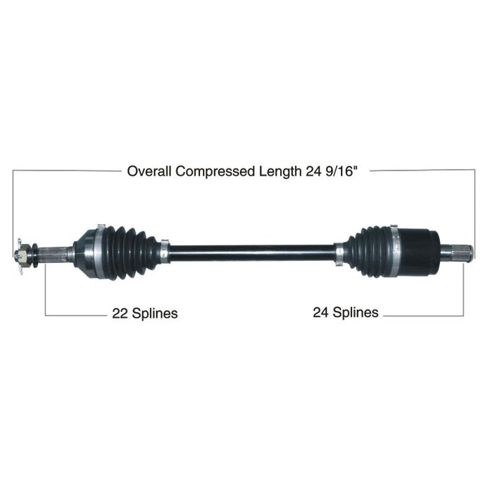 TYTANEUM HEAVY DUTY CV AXLE KAWASAKI FRONT LEFT / RIGHT