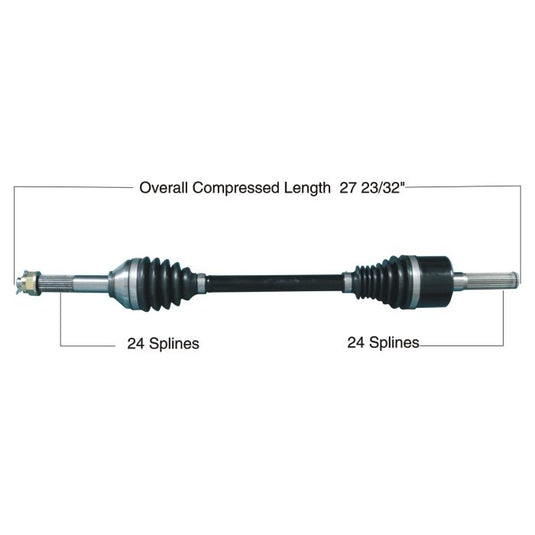 TYTANEUM HEAVY DUTY CV AXLE KAWASAKI REAR LEFT