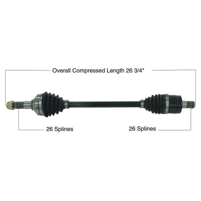 TYTANEUM HEAVY DUTY CV AXLE KAWASAKI FRONT RIGHT