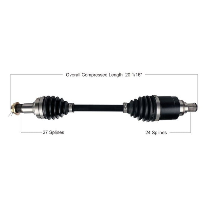 TYTANEUM HEAVY DUTY CV AXLE KYMCO FRONT RIGHT