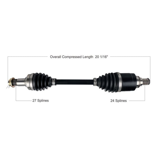 TYTANEUM HEAVY DUTY CV AXLE KYMCO FRONT RIGHT