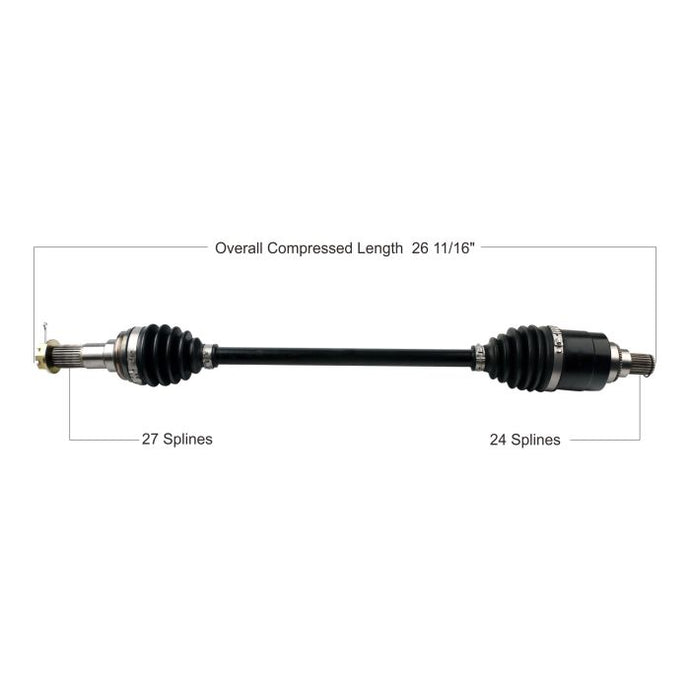 TYTANEUM HEAVY DUTY CV AXLE KYMCO FRONT RIGHT