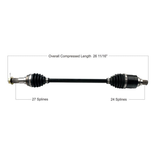 TYTANEUM HEAVY DUTY CV AXLE KYMCO FRONT RIGHT