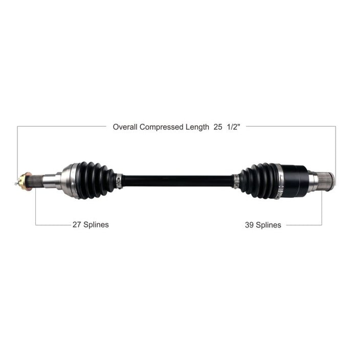 TYTANEUM HEAVY DUTY CV AXLE KYMCO REAR LEFT