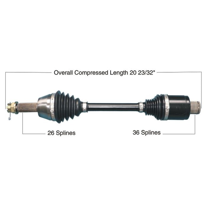 TYTANEUM HEAVY DUTY CV AXLE POLARIS REAR LEFT / RIGHT