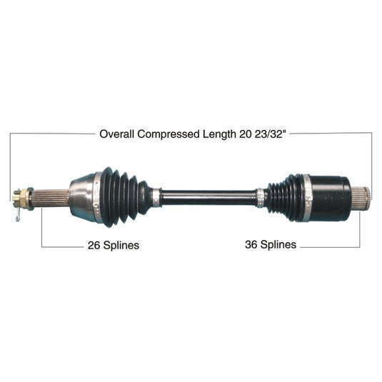 TYTANEUM HEAVY DUTY CV AXLE POLARIS REAR LEFT / RIGHT